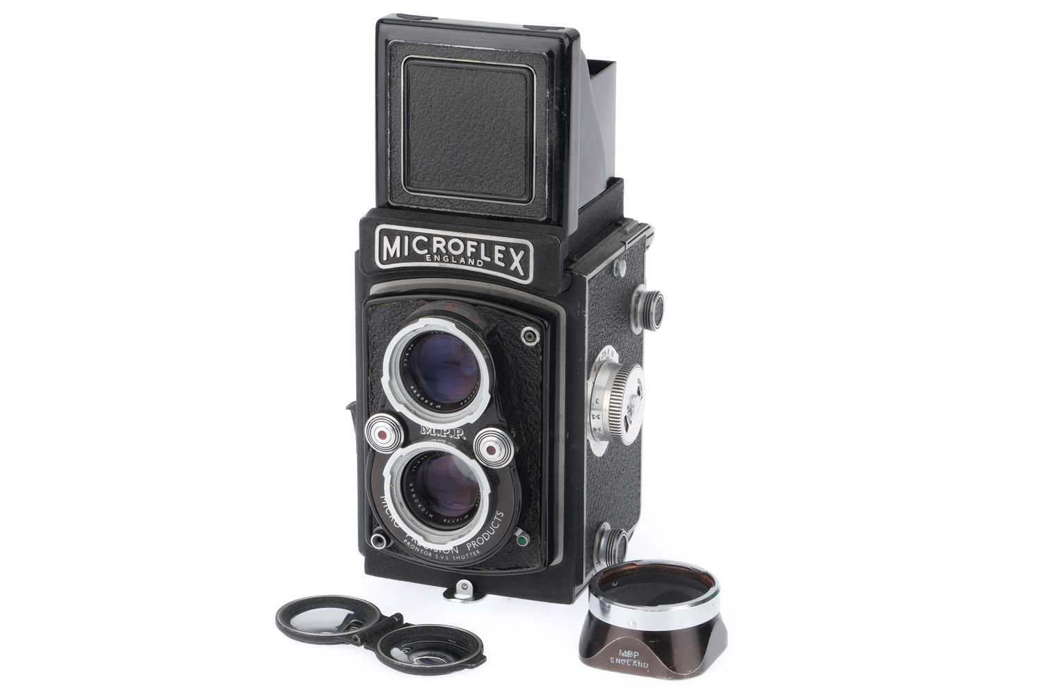 Microflex Camera Mpp Lot 302 - A MPP Microflex Medium Format TLR Camera,