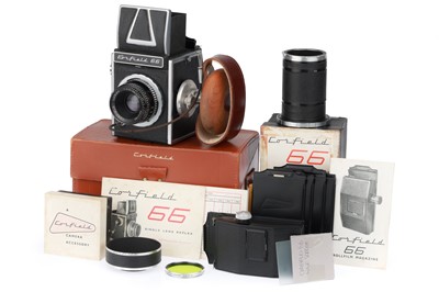 Lot 297 - A Corfield 66 Meduim Format SLR Camera