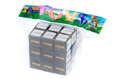 Lot 619 - A Nikon Coolpix Branded Rubik Cube