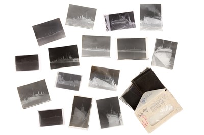 Lot 690 - A Selection of 8x10cm Negatives of Shipping