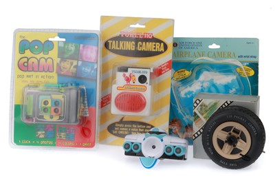 Lot 373 - A Group of Toy Cameras