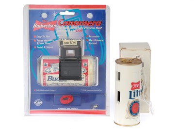 Lot 387 - A Pair of Beer Can Cameras