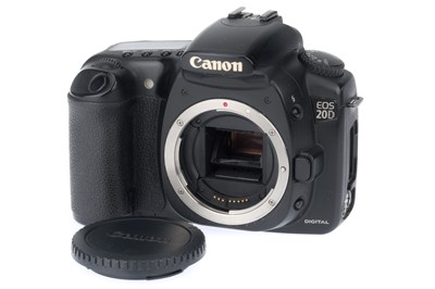 Lot 222 - A Canon EOS 20D Digital SLR Camera Body