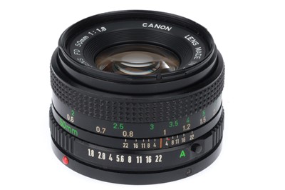 Lot 542 - A Canon FD f/1.8 50mm Lens