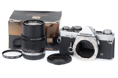 Lot 249 - An Olympus OM-2N MD 35mm SLR Camera