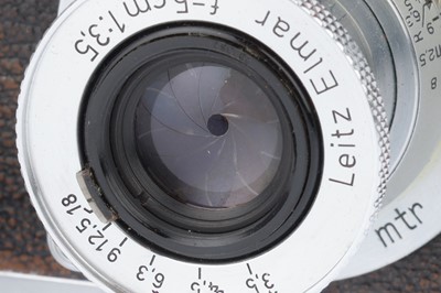 Lot 11 - A Leica III Rangefinder Camera