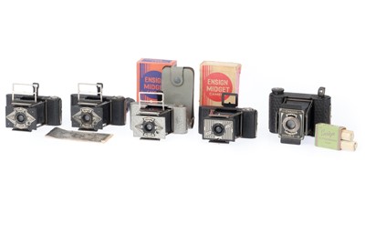Lot 453 - A Group of Ensign Midget Cameras