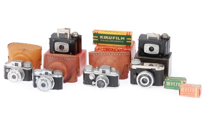 Lot 358 - A Group of Subminiature Cameras