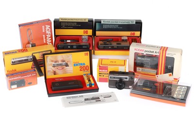Lot 392 - A Group of Pocket Instamatic Cameras