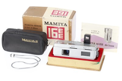 Lot 365 - A Mamiya 16 EE Subminiature Camera