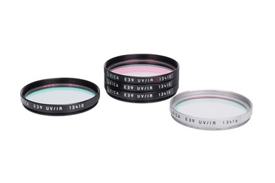 Lot 97 - Five Leica E39 UV/IR Lens Filters