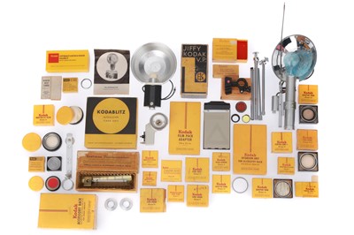 Lot 641 - A Selection of Kodak Accessories and Packaging
