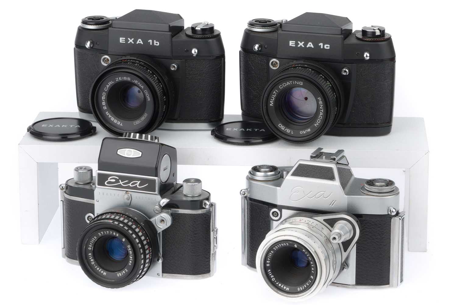 Lot 127 - A Group of Exakta Exa Cameras,