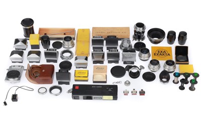 Lot 559 - A Selection of Exakta Photographica