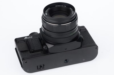 Lot 128 - A Pair of Zenit Automat 35mm SLR Cameras