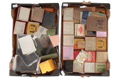 Lot 698 - Large Collection of Glass Plate Negatives