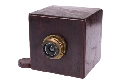 Lot 470 - An Amateur Made Wooden Plate Camera
