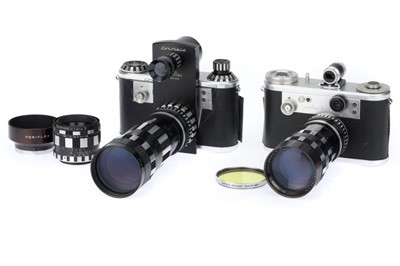 Lot 99 - A Pair of Periflex 3 35mm Cameras