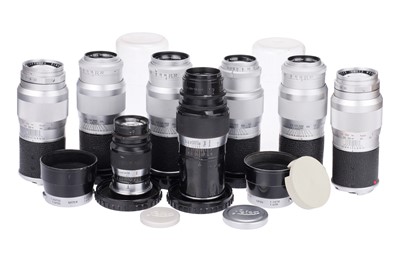 Lot 105 - A Large Selection of Leitz Lenses