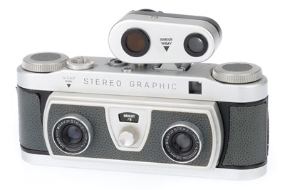 Lot 115 - A Wray Stereo Graphic 35mm Camera