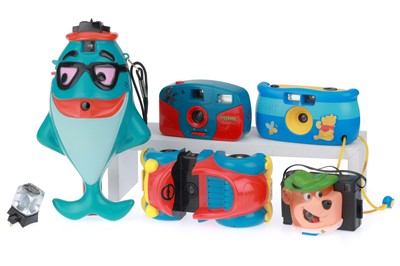 Lot 444 - A Group of Toy Character Cameras