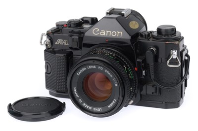 Lot 228 - A Canon A-1 35mm SLR Camera