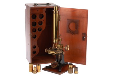 Lot 755 - Victorian Compound Microscope, Stanley, London