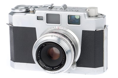 Lot 113 - An Aires 35-IIIA 35mm Rangefinder Camera