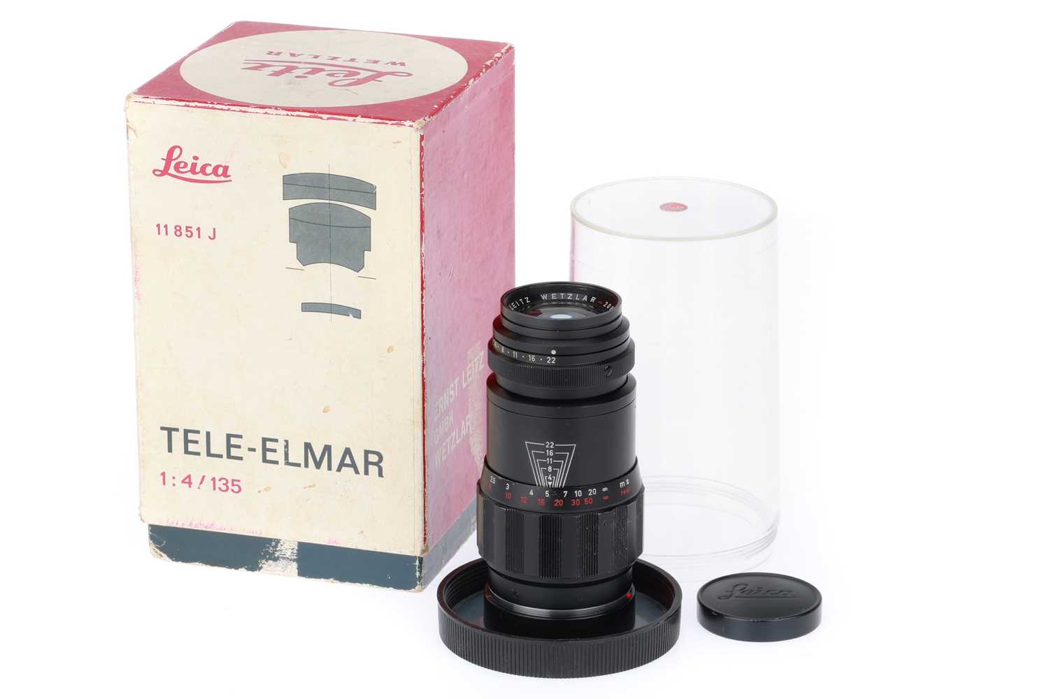 Lot 33 - A Leitz Wetzlar Tele-Elmar f/4 135mm Lens