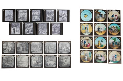 Lot 724 - Magic Lantern Slides, Temperance - The Whisky Demon