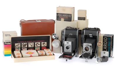 Lot 400 - A Collection of Polaroid Land Cameras