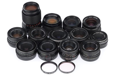 Lot 463 - A Group of M42 Lenses