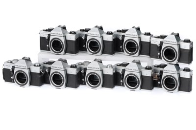 Lot 112 - A Group of Praktica SLR Cameras