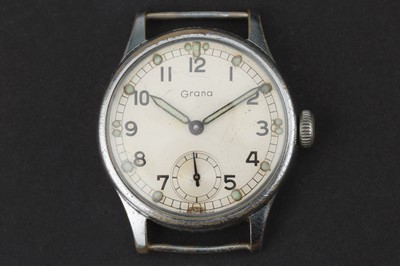 Lot 745 - A Grana A.T.P. J 174 Stainless Steel Wristwatch Cal. K.F320