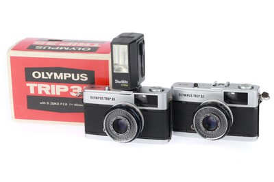 Lot 191 - A Pair of Olympus Trip 35 Cameras