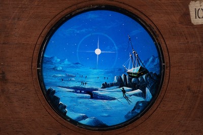 Lot 165 - Magic Lantern Slides, Hand Painted Polar Regions