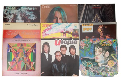 Lot 409 - A Selection of Utopia and Todd Rundgren LP Records