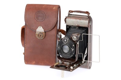 Lot 160 - An Ensign Carbine No.6 Tropical Model Folding Bed Camera