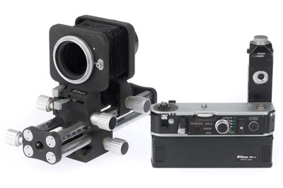 Lot 351 - A Nikon Bellows and Motor Drive