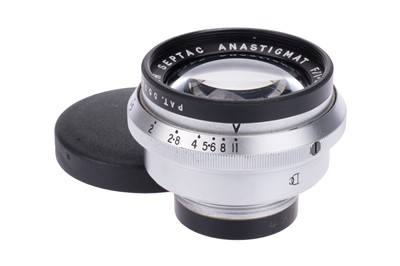 Lot 453 - A J. H. Dallmeyer Septac f/1.5 50mm Lens