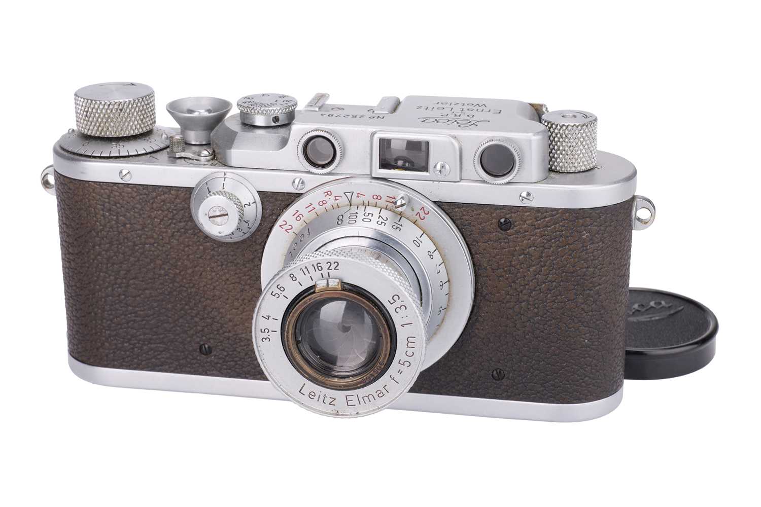 Lot 4 - A Leica IIIa 'Tiranty Paris' Rangefinder Camera