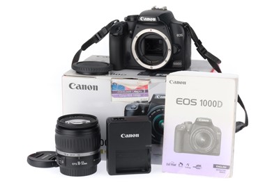 Lot 104 - A Canon EOS 1000D Digital SLR Camera