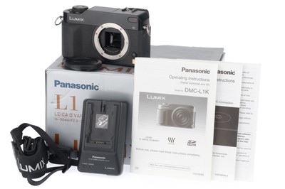 Lot 103 - A Panasonic Lumix DMC-L1 Digital SLR Camera Body