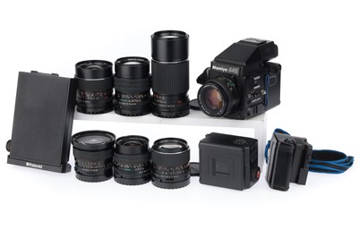 Lot 287 - A Mamiya M645 Super Camera Outfit