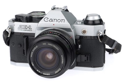 Lot 112 - A Canon AE-1 Program 35mm SLR Camera