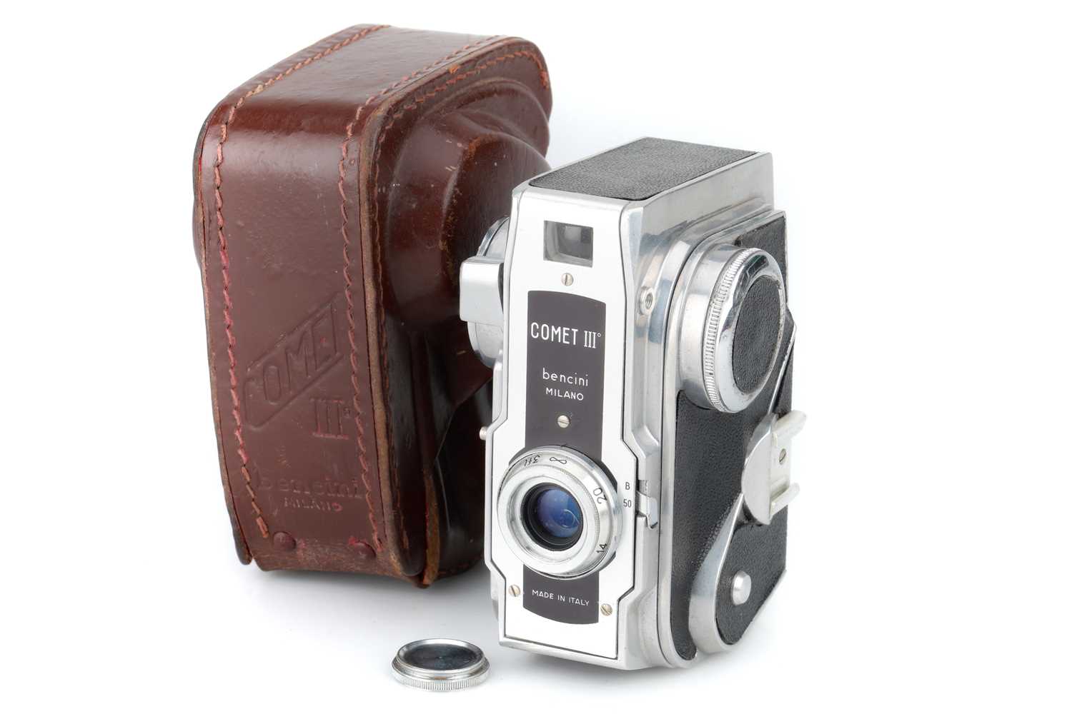 Lot 186 - A Bencini Comet III Compact Camera,