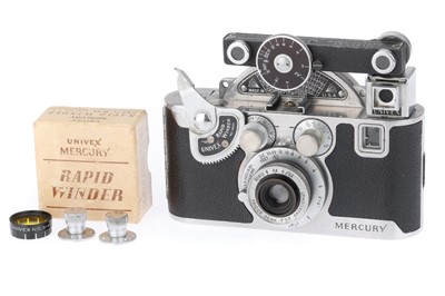 Lot 115 - A Univex Mercury 35mm Camera