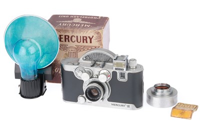 Lot 117 - A Univex Mercury II 35mm Camera