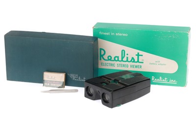 Lot 401 - A Realist Inc Electric Stereo Viewer