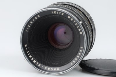 Lot 15 - A Leitz-Wetzlar f/2.8 60mm Macro-Elmarit-R Lens
